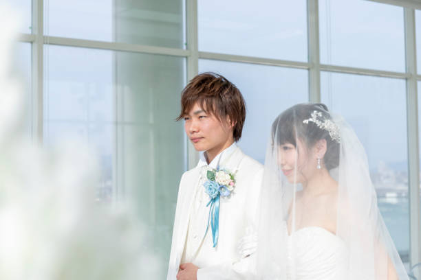 istock Wedding groom and bride 1137684254