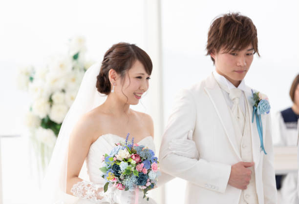 istock Wedding groom and bride 1137684265