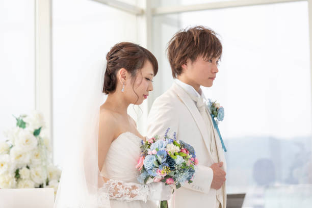 istock Wedding groom and bride 1137684307