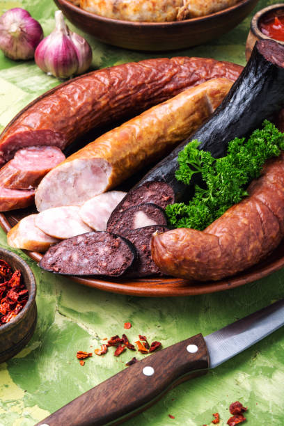 istock Smoked meats and sausages 1137692305