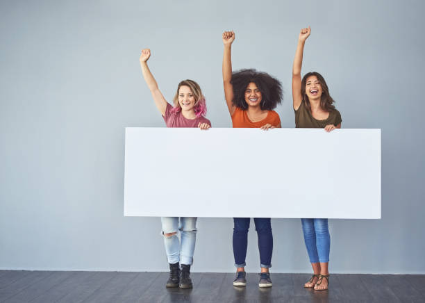 istock Awesomeness happens when you stand united 1137700203