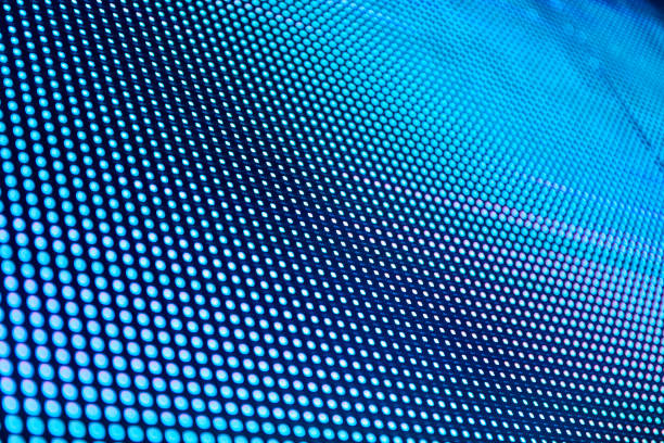 istock Abstract blue digital monitor 1137703276