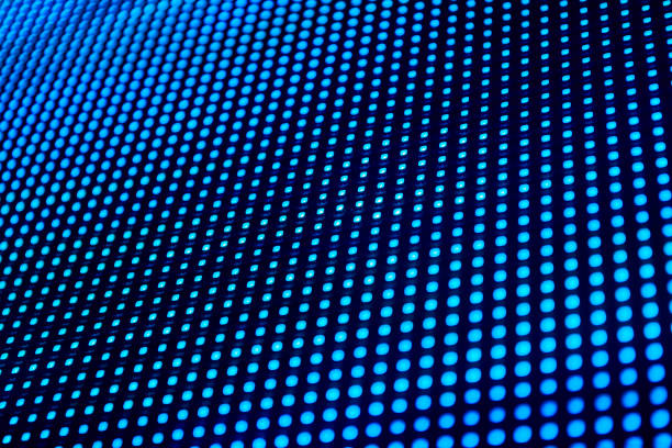 istock Abstract blue digital monitor 1137703278