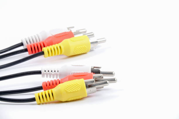 istock Close-Up Of Colorful Computer Cables Over White Background 1137706884