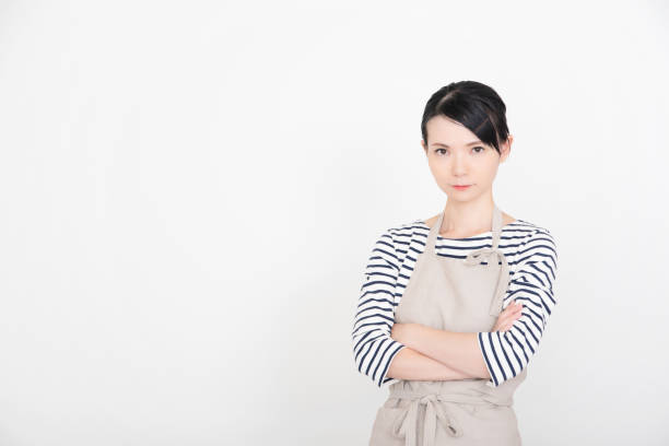 istock Woman in an apron 1137719602