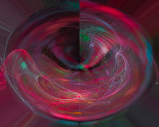 istock abstract digital fractal, fantasy design shiny, flame, flow 1137721437