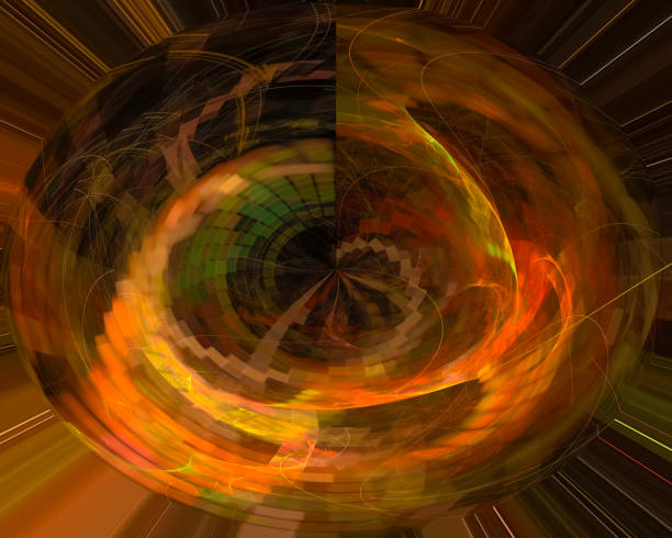 istock abstract digital fractal, fantasy design shiny, flame, flow 1137721531