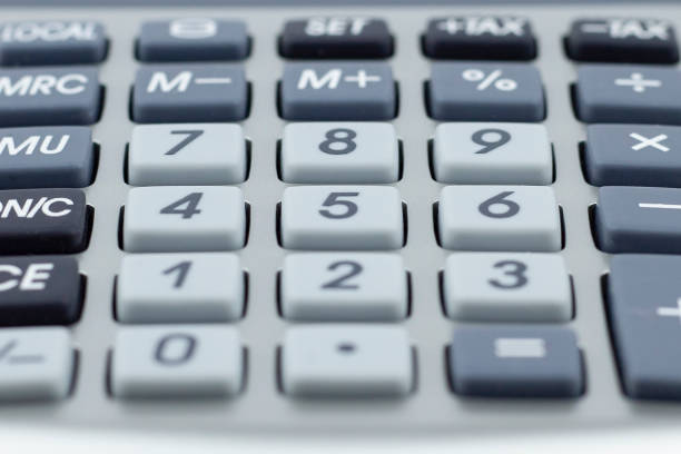 istock Calculator. Several keys. Macro detail. 1137728139