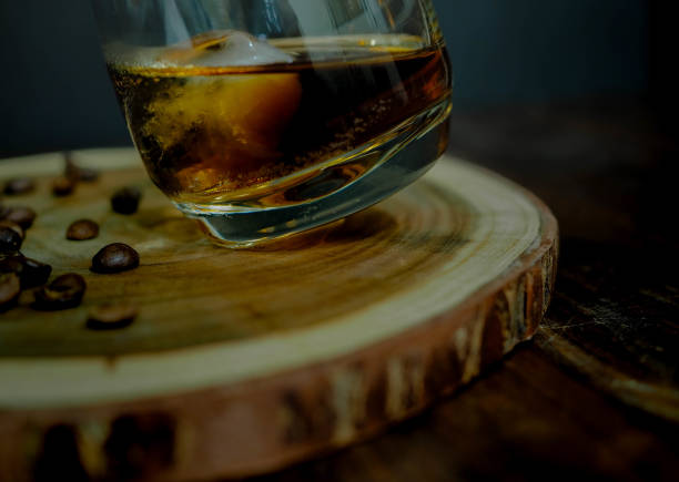 istock modern iced whiskey glass 1137728486