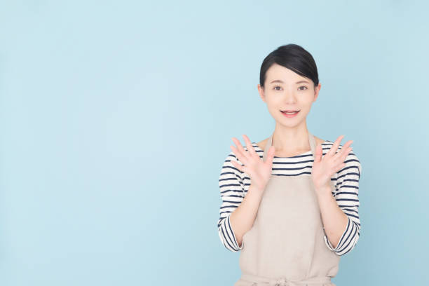 istock Woman in an apron 1137729457