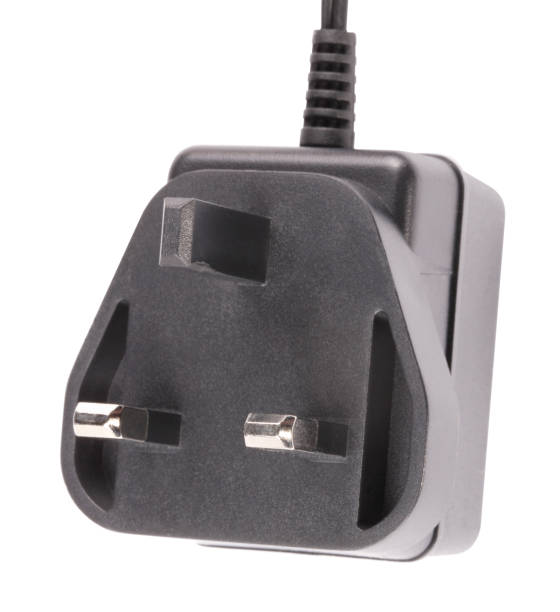 istock UK Outlet Plug with Cord Isolated 1137732152