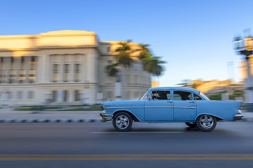 Cuban retro car in Havana