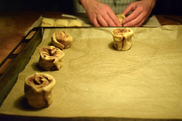 istock Confectioner at work with the dough. 1137737970