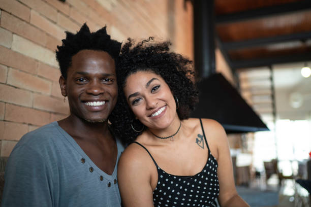 istock Couple Portrait at Home 1137741592