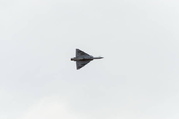 istock Delta wing jet fighter fuel tank 1137744887