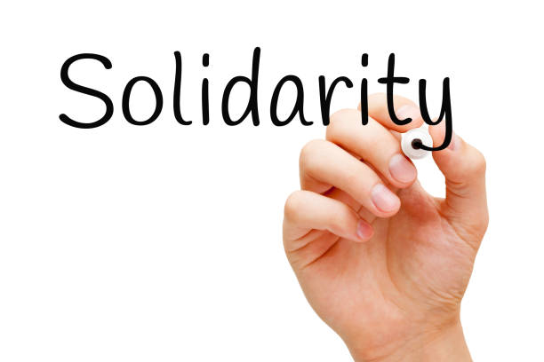 istock Solidarity Handwritten With Black Marker 1137758366