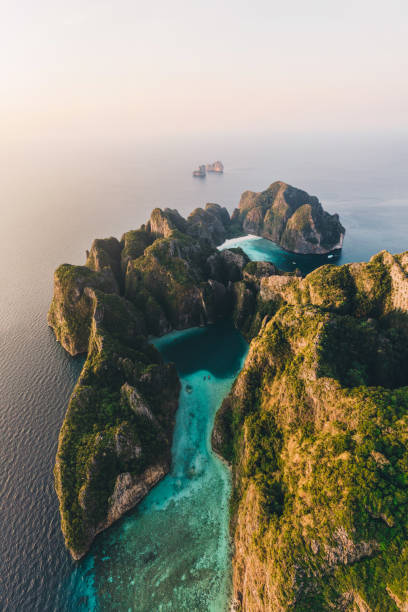 istock Scenic aerial view of Koh Phi Phi Island in Thailand 1137761975