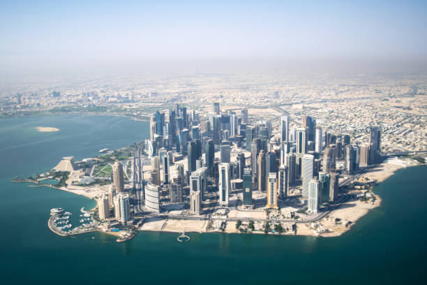 istock Aerial View of Downtown Doha, Qatar (Cityscape) 1137762032