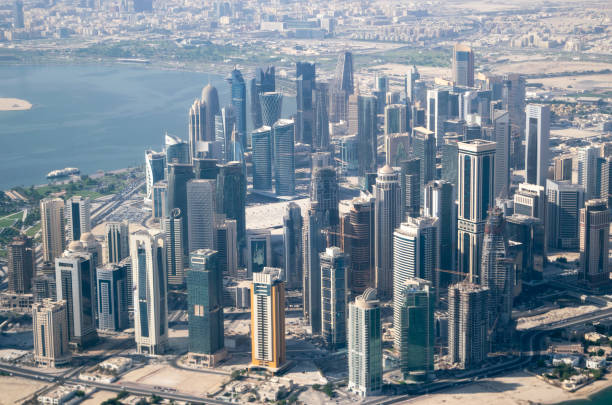 istock Aerial View of Downtown Doha, Qatar (Cityscape) 1137762037