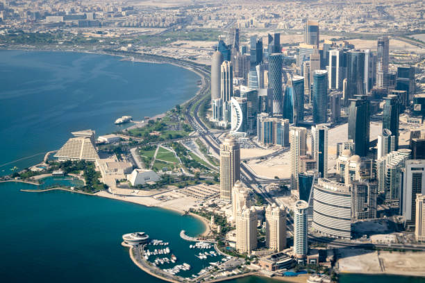 istock Aerial View of Downtown Doha, Qatar (Cityscape) 1137762039