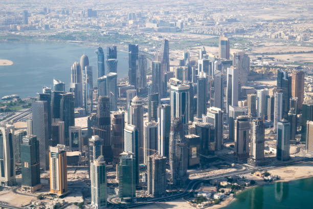 istock Aerial View of Downtown Doha, Qatar (Cityscape) 1137762054