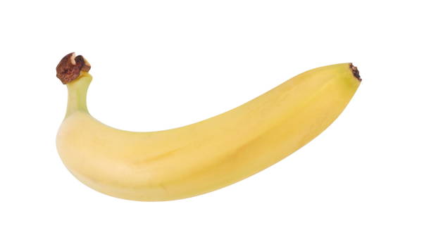 istock raw Yellow Banana Isolated 1137764621