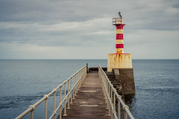 istock The Amble Pier Lighthouse, England, UK 1137767190