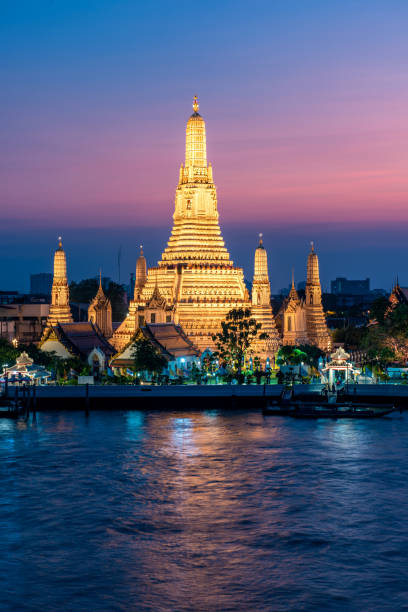 Thailand Bangkok night stock photo