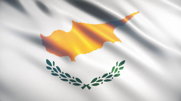 zypern-flagge - cypriot culture stock-fotos und bilder