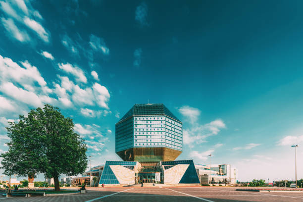 istock National Library Of Belarus In Minsk 1137771605