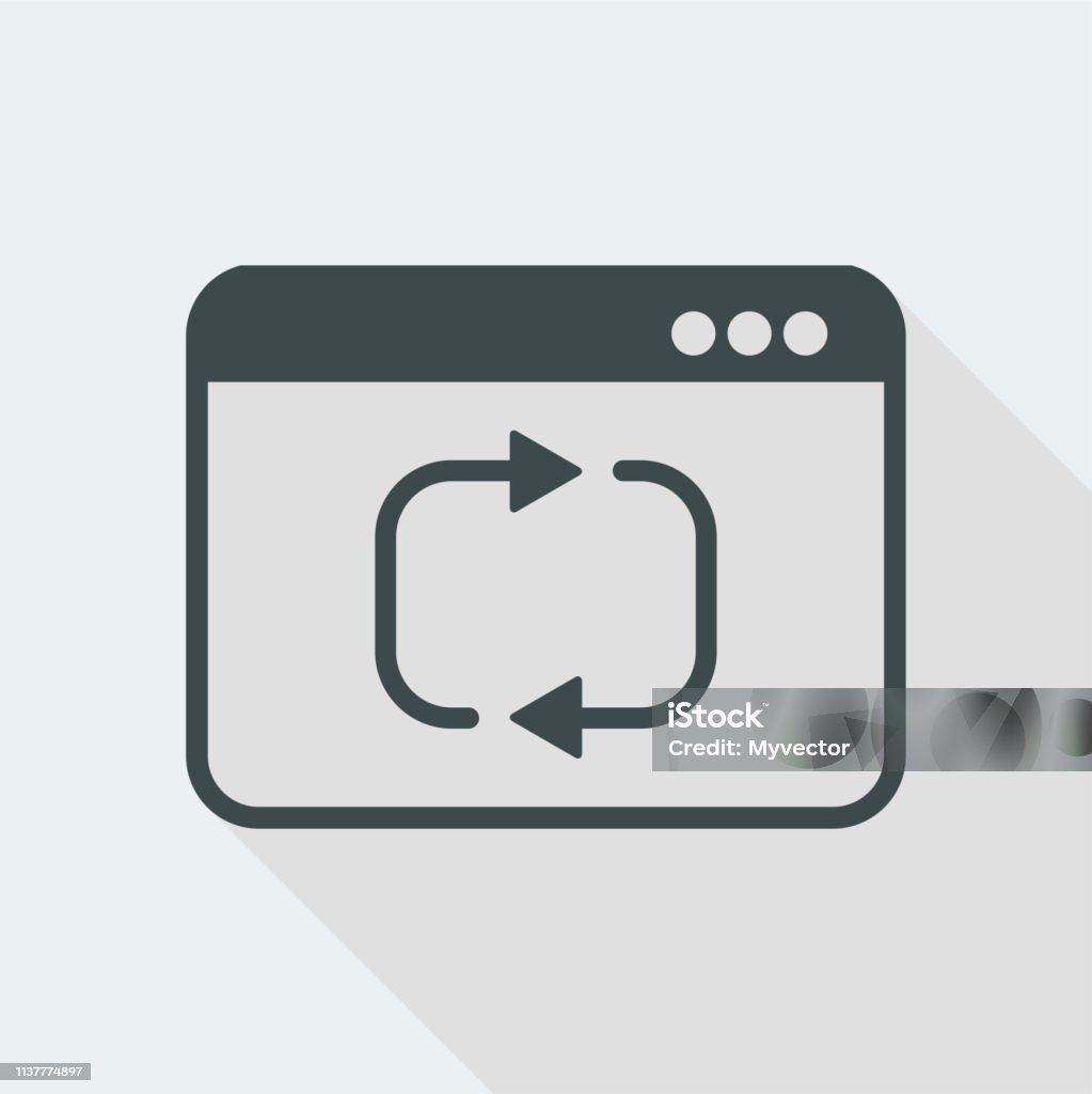 Loop Application Icon Loop Control Application Stock Illustration - Download Image Now ...
