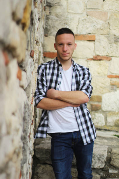 istock Portrait of young casual man 1137775183