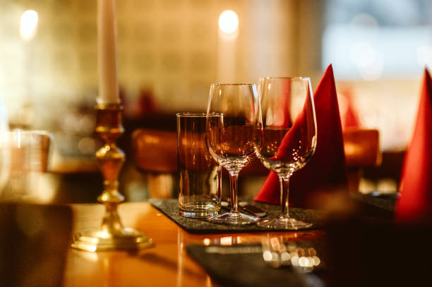 istock Close Up Shot Of Restaurant Table Setup 1137779559