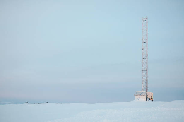 istock Radio tower on top of the mountain 1137782225