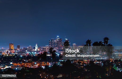 istock Aerial view of Los Angeles, CA 1137794043