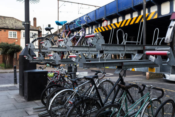 Bicycle Parking Area In London