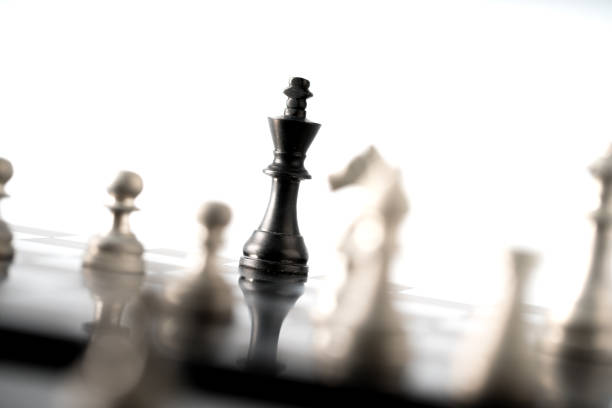 istock Chess business concept, leader teamwork & success 1137797654
