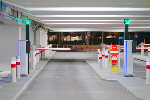 Exit from underground parking