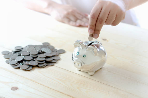 istock A Dedit cards with  coins and piggy bank 1137807536