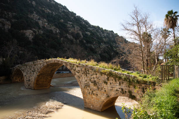 Medieval stone bridge, Beirut, Lebanon