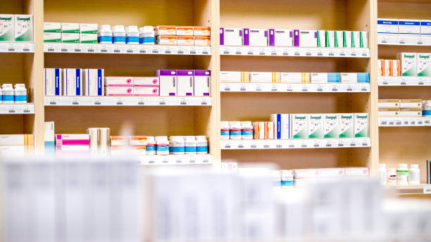 istock Shelf in a drugstore 1137809104