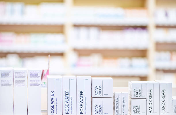 istock Cosmetic department at a store 1137809105