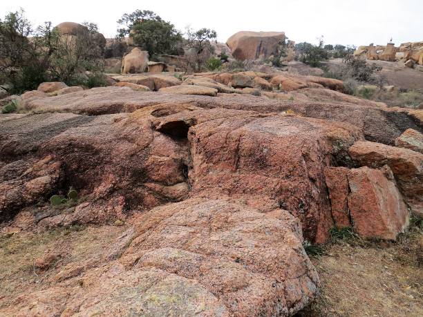 istock A rocky landscape in Enchanted Rock State Park, Texas 1137820263