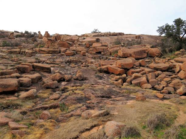 istock A rocky landscape in Enchanted Rock State Park, Texas 1137820291