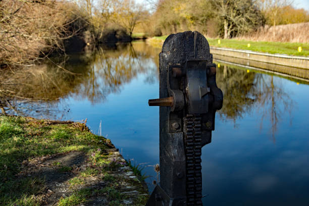 istock Feakes Lock on the Stort and Lee Navigation or canal 1137827783