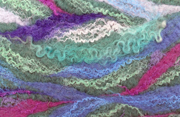 istock art color felt background texture, wool handmade textile 1137844317