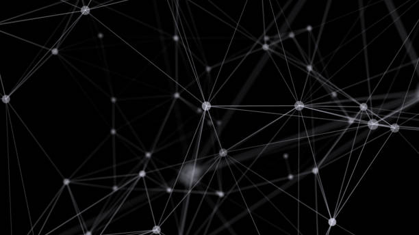 istock illustration of connection polygonal space low poly Futuristic digital Abstract background for Science and technology 1137847283