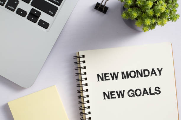istock New Monday New Goals Concept On Office Desk Top View 1137849082