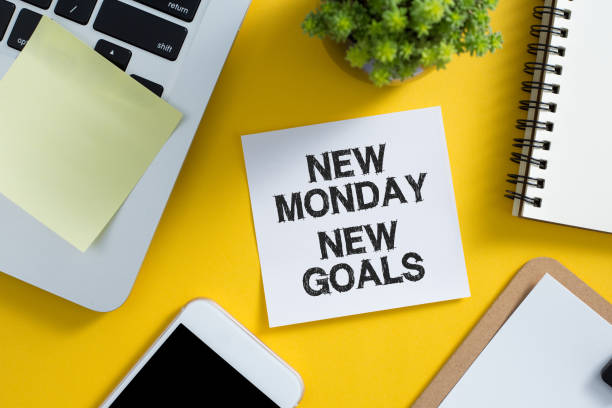 istock New Monday New Goals Concept On Office Desk Top View 1137849099
