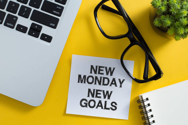 istock New Monday New Goals Concept On Office Desk Top View 1137849102